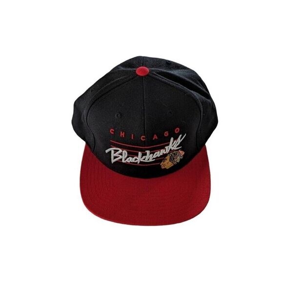 Mitchell & Ness Chicago Blackhawks Hat Adjustable OSFM - Picture 1 of 4